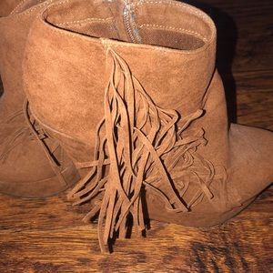 Boutique Store Fringe Booties